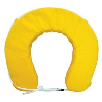 Koło ratunkowe podkowa SAFFIN, kolor żółty